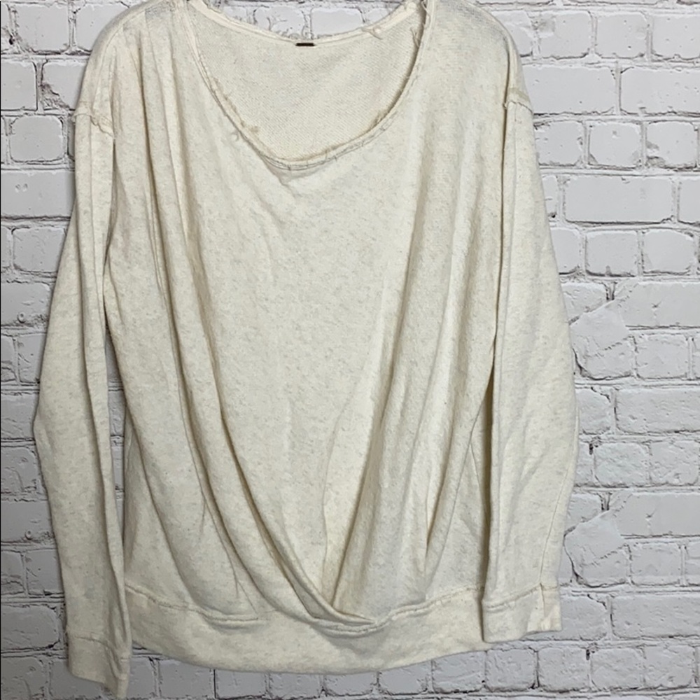 Free people pleated top